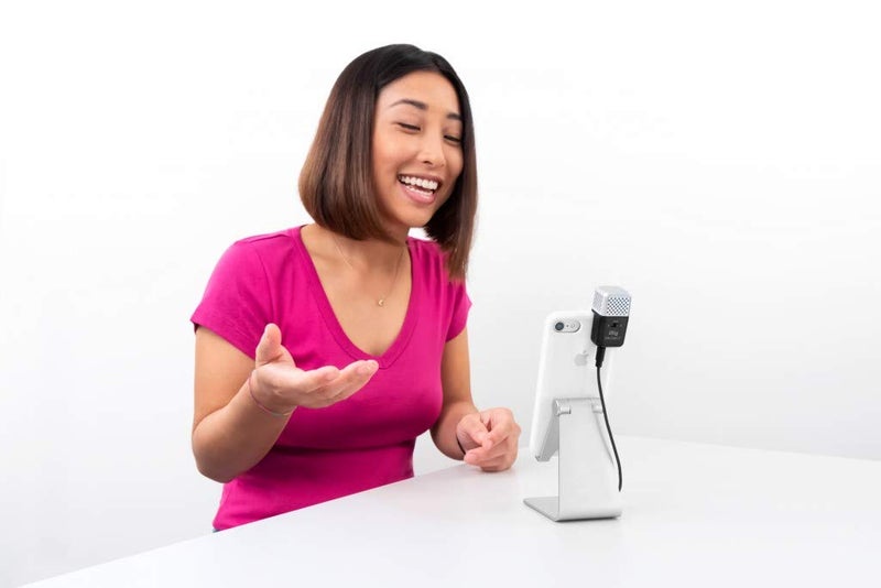IK Multimedia ميكروفون صوتي صغير IK Multimedia iRig Mic Cast 2 مع تسجيل أمامي وخلفي وعام، للبودكاست والفيديو والبث والمزيد - متوافق مع آيفون وآيباد وأندرويد وجميع التطبيقات الشهيرة - Image 5